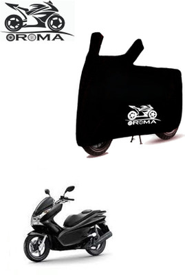 AutoRash Waterproof Two Wheeler Cover for Honda(PCX 125, Black)