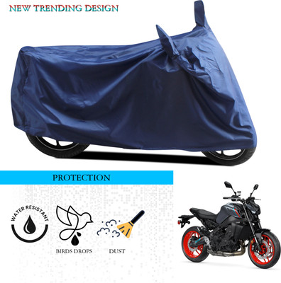 ANTHUB Waterproof Two Wheeler Cover for Yamaha(MT 9, Blue)