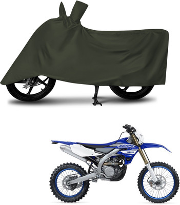 DeepShakshi AUTOMOTIVE Waterproof Two Wheeler Cover for Yamaha(Green)