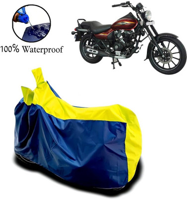 APNEK Waterproof Two Wheeler Cover for Bajaj(Avenger 150 Street, Yellow, Blue)