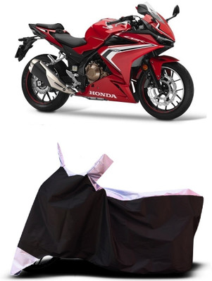 VESMEI Two Wheeler Cover for Honda(CBR500R BS6, White)