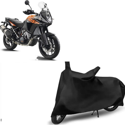 Aarav Moto Waterproof Two Wheeler Cover for KTM(1050 Adventure, Black)