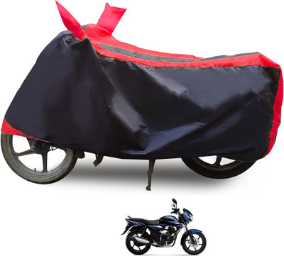 Euro Care Waterproof Two Wheeler Cover for Bajaj(Discover 135, Red, Black)