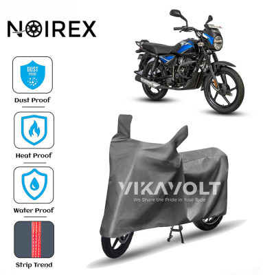 NOIREX Two Wheeler Cover for Bajaj(CT100, Grey)