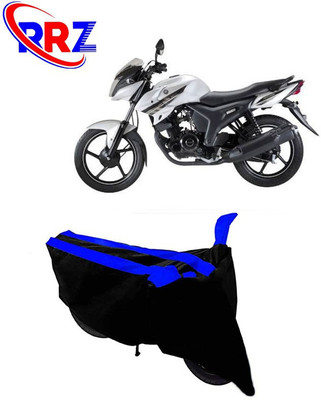 RRZ Waterproof Two Wheeler Cover for Yamaha(SZ X, Black, Blue)