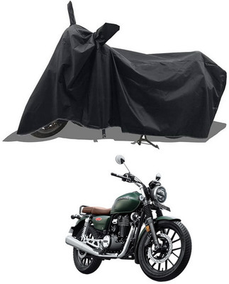 PAGORA Waterproof Two Wheeler Cover for Honda(Hness CB350, Black)