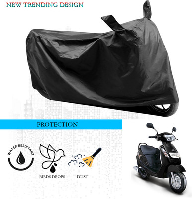 ANTHUB Waterproof Two Wheeler Cover for Mahindra(Duro DZ, Black)