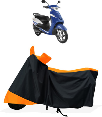 Tricway Two Wheeler Cover for Indus(Yo Xplor, Orange)