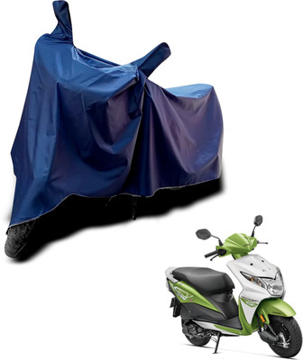 KEDIT Two Wheeler Cover for Honda(Dio, Blue)