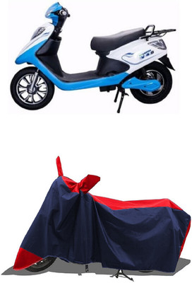SUGASHRI Waterproof Two Wheeler Cover for Ampere(V 48 BS6, Red, Blue)