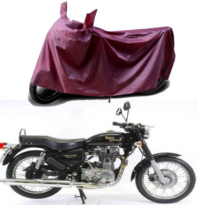 APNEK Waterproof Two Wheeler Cover for Royal Enfield(Electra 5S, Maroon)