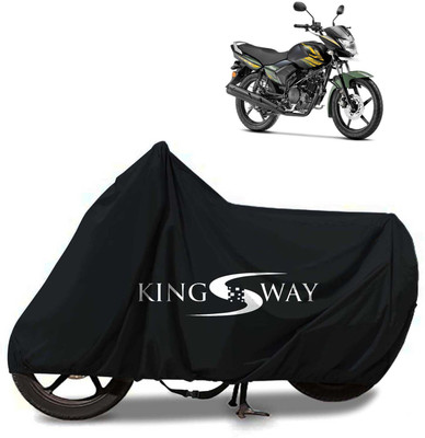 Kingsway Waterproof Two Wheeler Cover for Yamaha(Saluto, Black)