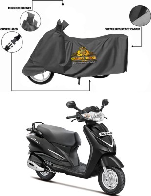 ShankyBrand Two Wheeler Cover for Hero, Universal For Bike(Duet 125 CC BS6, Grey)