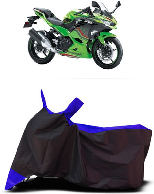 VESMEI Two Wheeler Cover for Kawasaki(Ninja 400, Blue)