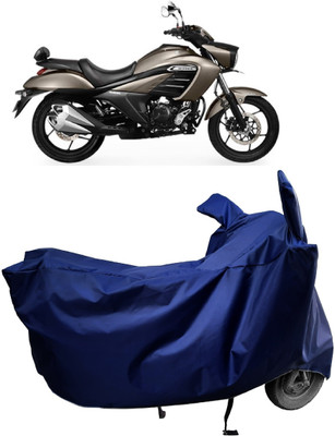 Amexride Two Wheeler Cover for Suzuki(intruder 150, Blue)