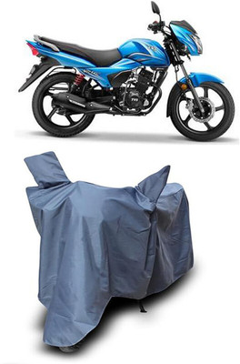 ZAQE Waterproof Two Wheeler Cover for TVS(Victor Premium, Grey)
