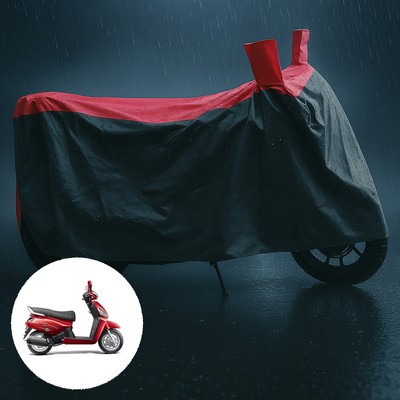 CODOKI Waterproof Two Wheeler Cover for Mahindra(Gusto 125, Grey, Red)