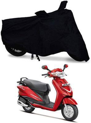 HYBRIDS COLLECTION Two Wheeler Cover for Hero(Duet, Black)