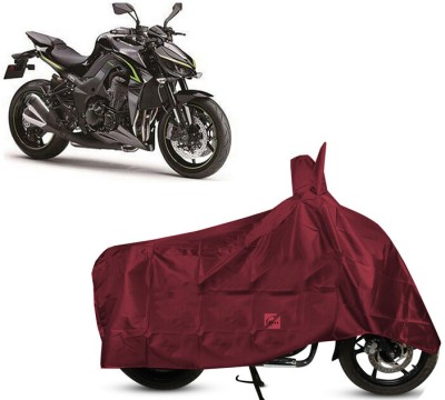 EGAL Waterproof Two Wheeler Cover for Kawasaki(Z1000 BS6, Maroon)