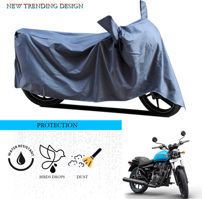 ANTHUB Waterproof Two Wheeler Cover for Royal Enfield(Thunderbird 500, Grey)
