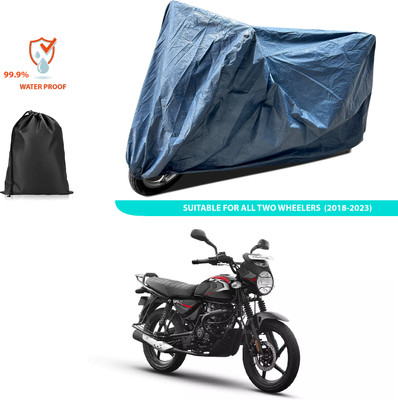 CODOKI Waterproof Two Wheeler Cover for Bajaj(Blue)
