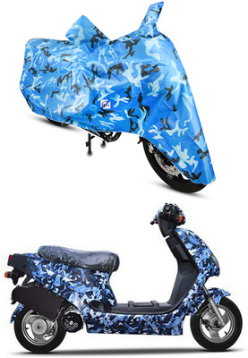 EGAL Waterproof Two Wheeler Cover for Hero(Electric AXLHE-20 BS6, Multicolor)