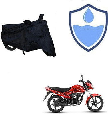 DeepShakshi AUTOMOTIVE Waterproof Two Wheeler Cover for Suzuki(Hayate, Black)