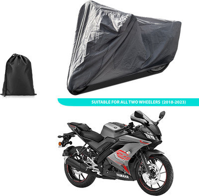 PAGORA Two Wheeler Cover for Yamaha(YZF R15 V3.0, Grey)