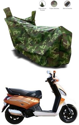 PROKONAI Waterproof Two Wheeler Cover for Mahindra(Gusto 125, Multicolor)