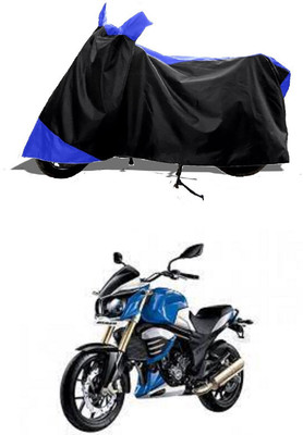 GROFATIK Two Wheeler Cover for Mahindra(MOJO XT 300, Blue)