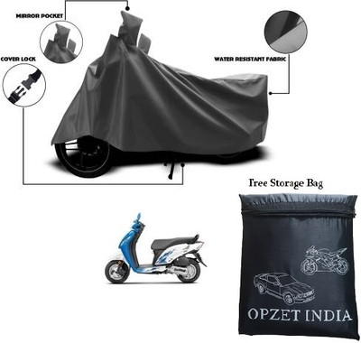 OPZET INDIA Waterproof Two Wheeler Cover for Honda(Activa 6G, Grey)