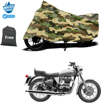 CODOKI Waterproof Two Wheeler Cover for Royal Enfield(Electra 4S, Yellow)