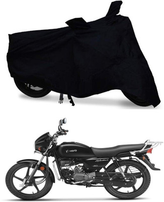 MWBB Waterproof Two Wheeler Cover for Hero(Splendor, Black)