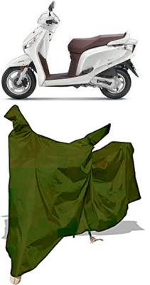 Amexride Two Wheeler Cover for Honda(Aviator, Green)