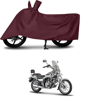 aosis Two Wheeler Cover for Bajaj(Avenger 400, Maroon)