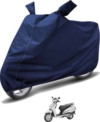 MOCKHE Waterproof Two Wheeler Cover for Honda(Activa 125, Blue)