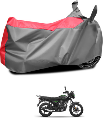 PAGORA Waterproof Two Wheeler Cover for Bajaj(CT 125X, Grey, Red)