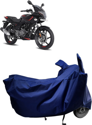 Amexride Two Wheeler Cover for Bajaj(Pulsar 180F, Blue)