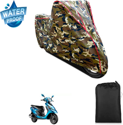 PAGORA Waterproof Two Wheeler Cover for TVS(Scooty Zest, Yellow)