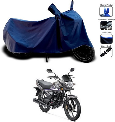 DeepShakshi AUTOMOTIVE Two Wheeler Cover for Honda(CB Shine, Blue)