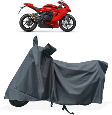 Tricway Two Wheeler Cover for MV Agusta(F3, Grey)