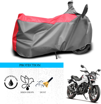 GOSHIV-car and bike accessories Waterproof Two Wheeler Cover for Hero(Xtreme 200R, Grey, Red)