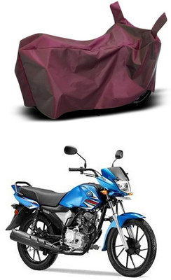 Mdstar Waterproof Two Wheeler Cover for Yamaha(Saluto RX, Maroon)