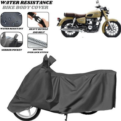 SRP PRODUCT Waterproof Two Wheeler Cover for Honda(Hness CB350, Grey)