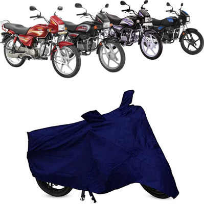 AUTOCAD Waterproof Two Wheeler Cover for Hero(Splendor, Blue)
