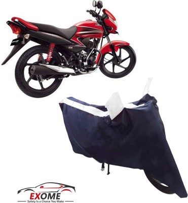 EXOME Two Wheeler Cover for Honda(Dream Yuga, White)