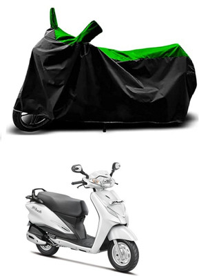 VESMEI Two Wheeler Cover for Hero(Duet LX 110CC BS6, Green)