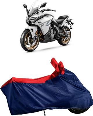 APNEK Waterproof Two Wheeler Cover for CFMoto(650GT, Blue, Red)