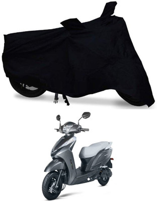 DeepShakshi AUTOMOTIVE Waterproof Two Wheeler Cover for Ampere(Magnus, Black)