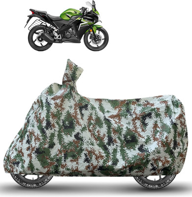 Caronix Waterproof Two Wheeler Cover for Honda(CBR 150R, Green)